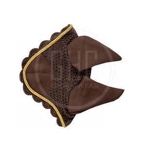 Durable Mesh Accessory For Horse Stable Routine Wear Great Shape Horse Ear <b>Bonnet</b> Luxury Fit Horse Ear <b>Bonnet</b> - Product Image 2