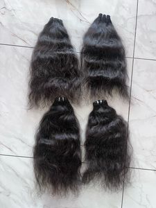 Cheveux Indiens Remy Bouclés 100% Naturels Bruts Non Transformés, Provenant d'un Donneur Unique, Tissage à Double Trame Faite à la Machine, Cuticules Alignées, Toutes Qualités - Product Image 4
