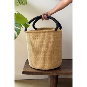 Seagrass <b>basket</b> with sturdy handle Handmade <b>Storage</b> <b>Basket</b> Wholesale eco-friendly Made in Vietnam - Product Image 3