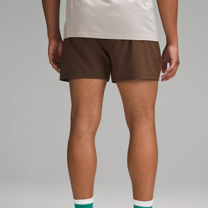 Shorts de tennis légers pour hommes, vente en gros d'usine, taille élastique, décontractés, couleur unie, en tissu Oxford respirant 100 % polyester - Product Image 3