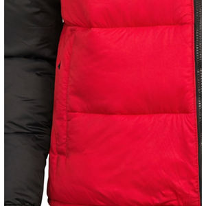 Custom Logo Puffer <b>Jacket</b> Two-Tone Outdoor Padded Outerwear Contrast Color Winter Coated High Quality Polyester <b>Jacket</b> For Men - Product Image 5