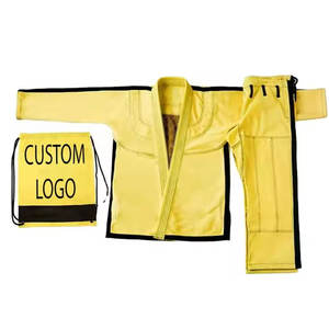 Kimono de judo en coton épais à double tissage pour hommes, ensemble uniforme pour l'entraînement et la compétition, idéal pour la pratique quotidienne - Product Image 4