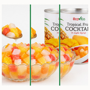 Cocktail de Frutas Tropicales Mixtas de Primera Calidad, Precio de Mayoreo de Fábrica en Vietnam, Empacado en Lata A10, Superventas - Product Image 4