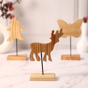 Soporte de Madera para Decoración Navideña, Juego Familiar para Sala de Estar - Product Image 4