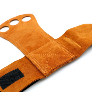 Soporte de Muñeca con Agarre de Barra Alta, Cierre Ajustable de Gancho y Bucle, Unisex, Entrenamiento de Fuerza, ANAX SPORTS, Cuero, Levantamiento de Pesas - Product Image 6