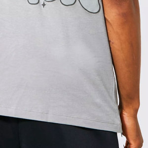 Camiseta Blanca de Alta Calidad con Estampado Puff, Gráfico 3D de Corazón Rosa 'Love', Ropa Urbana de Algodón Grueso, Prendas Personalizadas para Exportación - Product Image 3