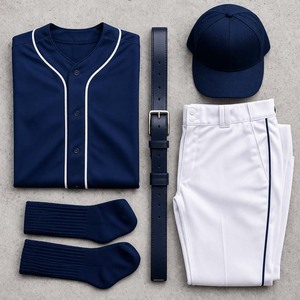 OEM <b>Custom</b> Logo Team Sports Wear Plain Short Sleeve Baseball Jersey and Knee Length Pants <b>Softball</b> <b>Uniform</b> - Product Image 4