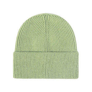 Bonnets confortables pour hommes, design rayé coloré, logo personnalisé, bonnets d'hiver 100% coton, unisexe adulte, bonnet BY 2026 - Product Image 1