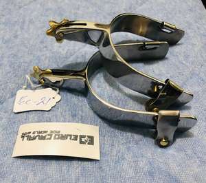 Espuelas de Equitación Euro Cavall de Alta Calidad para Botas de Vaquero, Acero Inoxidable, Personalización Aceptada - Product Image 5