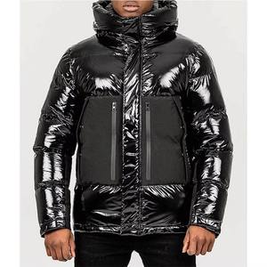 Crescent Wear Men's Quilted Hooded Puffer Jacket Warm Padded Winter <b>Coat</b> Lightweight Insulated Breathable Windproof <b>Zipper</b> - Product Image 6