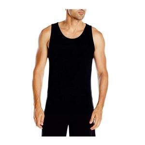 Débardeur de sport pour homme personnalisé de haute qualité, 100% coton respirant, tricoté, style vintage pour l'été - Product Image 1