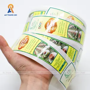 Packaging labels drinhk sticker Dong Dong Ha Tho wine Waterproof label OEM/ODM manufactory from Viet Nam