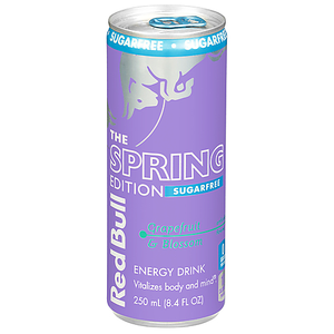 Red Bull Edición Primavera, Paquete de 12 Latas de 250 ml con 11 g de Carbohidratos por 100 ml para una Liberación Rápida de Energía, Distribución al por Mayor - Product Image 6