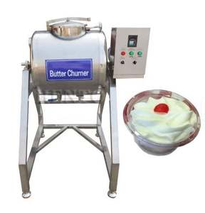 Venta Directa de Fábrica: Batidora de Mantequilla 30L/h con Motor y Bomba para Procesamiento de Leche y Crema - Product Image 1