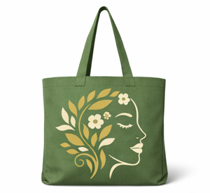 Custom Eco-Friendly Printed Fashion Style Canvas Tote Bag High Quality Zipper Beach Shopping bag with Customization - Product Image 1
