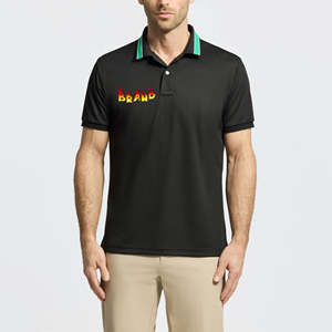 Camisetas Polo de Algodón para Hombre con Logotipo Bordado Personalizado, Ropa Deportiva Informal de Marca, Camisetas Polo para el Hogar, Camiseta Polo para Hombre - Product Image 1