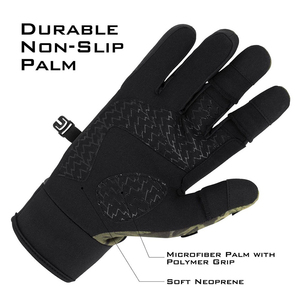 Fishing Gloves <b>Half</b> Finger Camo Anti <b>Slip</b> UV Protection Breathable Quick Dry Lightweight Outdoor Hunting Kayak Casting Gloves - Product Image 2