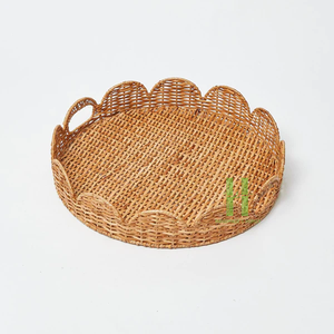 Nouvel Arrivage 2026 Plateau en Rotin en Forme d'Étoile de Mer pour Décoration Intérieure, Meilleure Vente, OEM Accepté, Vente en Gros du Vietnam - Product Image 5