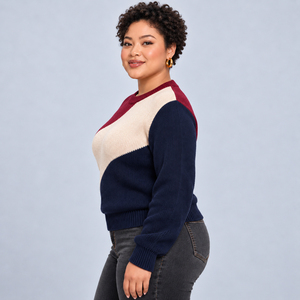 Suéter Duradero para Mujer con Tela de Alta Calidad, Textura Suave y Cómoda, Aislamiento Térmico y Diseño Transpirable - Product Image 4