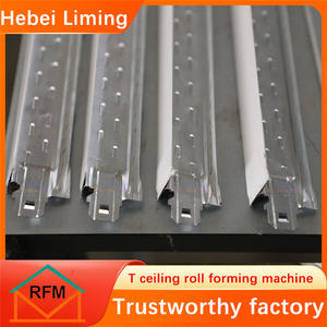 Máquina perfiladora de barras en T para techos Hebei Liming, equipo de conformado personalizado - Product Image 5