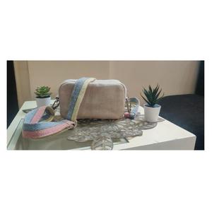 Sac bandoulière bohème rayé en jute avec sangle réglable, grand sac fourre-tout pour les voyages et le quotidien, pour femme - Product Image 5