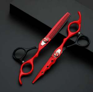 Ciseaux de barbier professionnels et de haute qualité, droits, tranchants, en acier inoxydable, instrument de beauté, ciseaux à effiler - Product Image 6