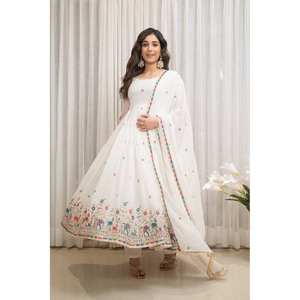 ชุดราตรี Pent and Dupatta ดีไซเนอร์-สำหรับงานปาร์ตี้ - Product Image 6