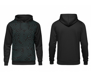 Sweat à capuche de qualité supérieure pour la sublimation – Production en gros – Sweat à capuche personnalisé pour équipes – Veste à capuche pour hommes, femmes et jeunes – Vêtements de sport - Product Image 4