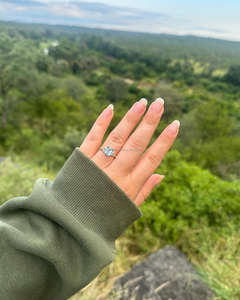 IGI/GIA Lab Grown Vintage 14K oro amarillo boda/anillo de compromiso Diamante de corte esmeralda Unisex perfecto aniversario y regalo de fiesta - Product Image 2