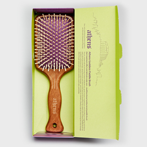 Cellreborn Athens Goddess Paddle <b>Hair</b> <b>Brush</b>-Large Size Heat Resistant Soft Bristle <b>Detangling</b> Massage Comb - Product Image 6