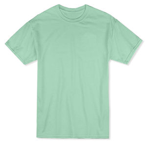 Camiseta Azul para Hombre con Texto Rojo [AZUL] Estampado en la Parte Delantera, Manga Corta, Cuello Redondo, Estilo Casual, Tejido de Algodón Jersey, Corte Regular - Product Image 4