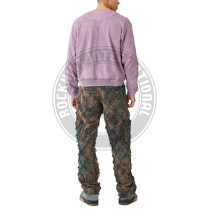 เสื้อสเวตเชิ้ตคุณภาพสูง ผ้าฝ้าย 100% สวมใส่สบาย ปักโลโก้ได้ตามต้องการ เนื้อผ้าหนา สีพื้น ทรงปกติสำหรับผู้ชาย คอกลม บุขนด้านใน เป็นมิตรต่อสิ่งแวดล้อม - Product Image 2