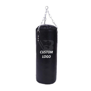 Saco de Boxeo de Cuero PU Resistente 2025 con Logotipo Personalizado 2025, Sacos de Boxeo de Alta Calidad - Product Image 3