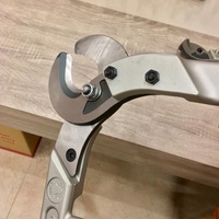 Coupe-câbles professionnel robuste de 600 mm en acier CR-MO, corps en alliage d'aluminium OEM, poignée TPR, lames remplaçables, bras long