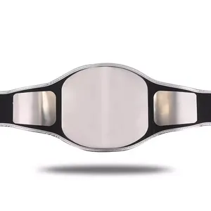 VICS SPORTS Championship Leather <b>Wrestling</b> Belt Eco-Friendly Lightweight Durable Unisex Black Gold Emblem Design 1.5M - Product Image 2