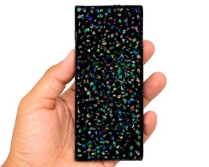 Piedra de Ópalo Negra Creada en Laboratorio de 600 Quilates Gema Decorativa para Joyería, Cristal de Colección, Regalo, Espécimen - Product Image 3