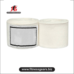 Bandages de boxe personnalisés imprimés sur mesure, fabriqués en usine, les plus vendus, en coton, pour une fixation rapide. - Product Image 1