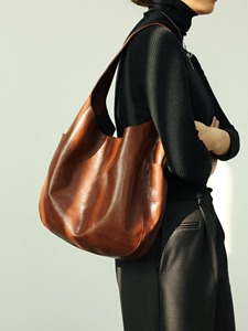 High Quality Customizable Fashion Single Strap Leather <b>Bag</b> Hobo Everyday use Best Manufacturing Oem Service Leather <b>Bag</b> Hobo - Product Image 4