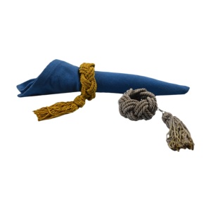 Adorables porte-serviettes en bois pour la table, décoration festive pour mariage et fête, avec anneau de serviette à motifs colorés - Product Image 3