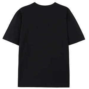 T-shirt d'été ample et respirant pour homme en toile 100 % coton, col rond, imprimé sérigraphié, grammage lourd, coupe oversize - Product Image 2