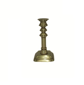 Élégant porte-bougie géométrique doré avec manchon en verre transparent pour table à manger et décoration d'événements - Product Image 4