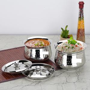 Casserole en acier inoxydable de qualité supérieure, idéale pour les fêtes domestiques, favorisant une rétention de chaleur équilibrée, disponible en gros. - Product Image 5