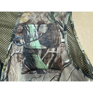Gilet de chasse camouflage pour homme, multi-poches, respirant, en polyester, sans manches, vêtements d'extérieur, style automne, gilet de chasse - Product Image 5
