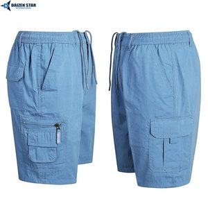 <b>Mens</b> Casual Canvas Outdoor Cargo <b>Shorts</b> Breathable Lightweight High Waist Drawstring Closure Eco-Friendly Quick Dry Summer - Product Image 6