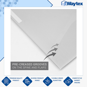 Bulk Quantity Supplier of Highest Quality <b>A4</b> 3-Flap Elastic <b>Folder</b> Clear 450-Micron Flexible Polypropylene for School Supplies - Product Image 2