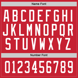 OEM Custom Wear Embroidery Authentic Red Ice Hockey Jersey Customizable Team Sublimation Printing Logo Breathable 100% Polyester - Product Image 3