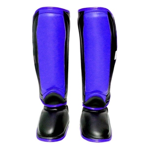 Protège-tibias d'entraînement de boxe sur mesure, qualité supérieure, prix de gros RTS, conception OEM personnalisée, couleur unie, modèle AI-SG-019 - Product Image 6