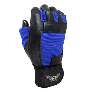 Gants de musculation en cuir OEM pour entraînement de force et de résistance, personnalisables, antidérapants - Product Image 4