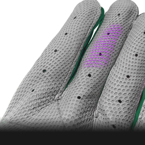 Gants de frappe en cuir vert avec paume rembourrée et fermeture auto-agrippante pour l'entraînement, unisexe adulte, design à doigts entiers - Product Image 3