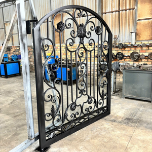 Portail Principal et Portail de Jardin en Fer Forgé Sur Mesure, Portails en Acier Robuste au Design Classique pour une Entrée Sécurisée et Élégante - Product Image 3